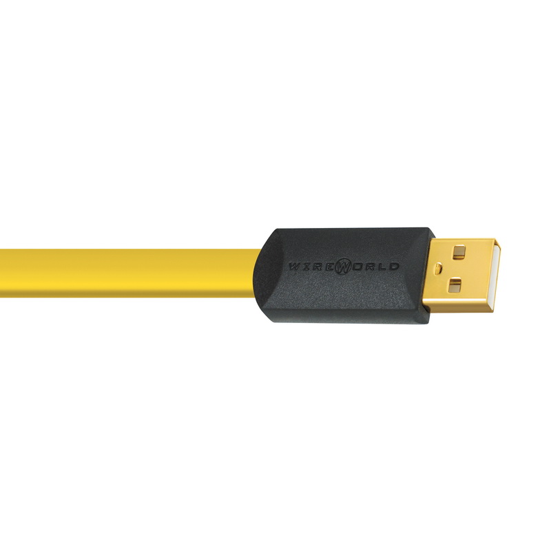 Wireworld Chroma USB 2.0 A-B Flat Cable 0.5m